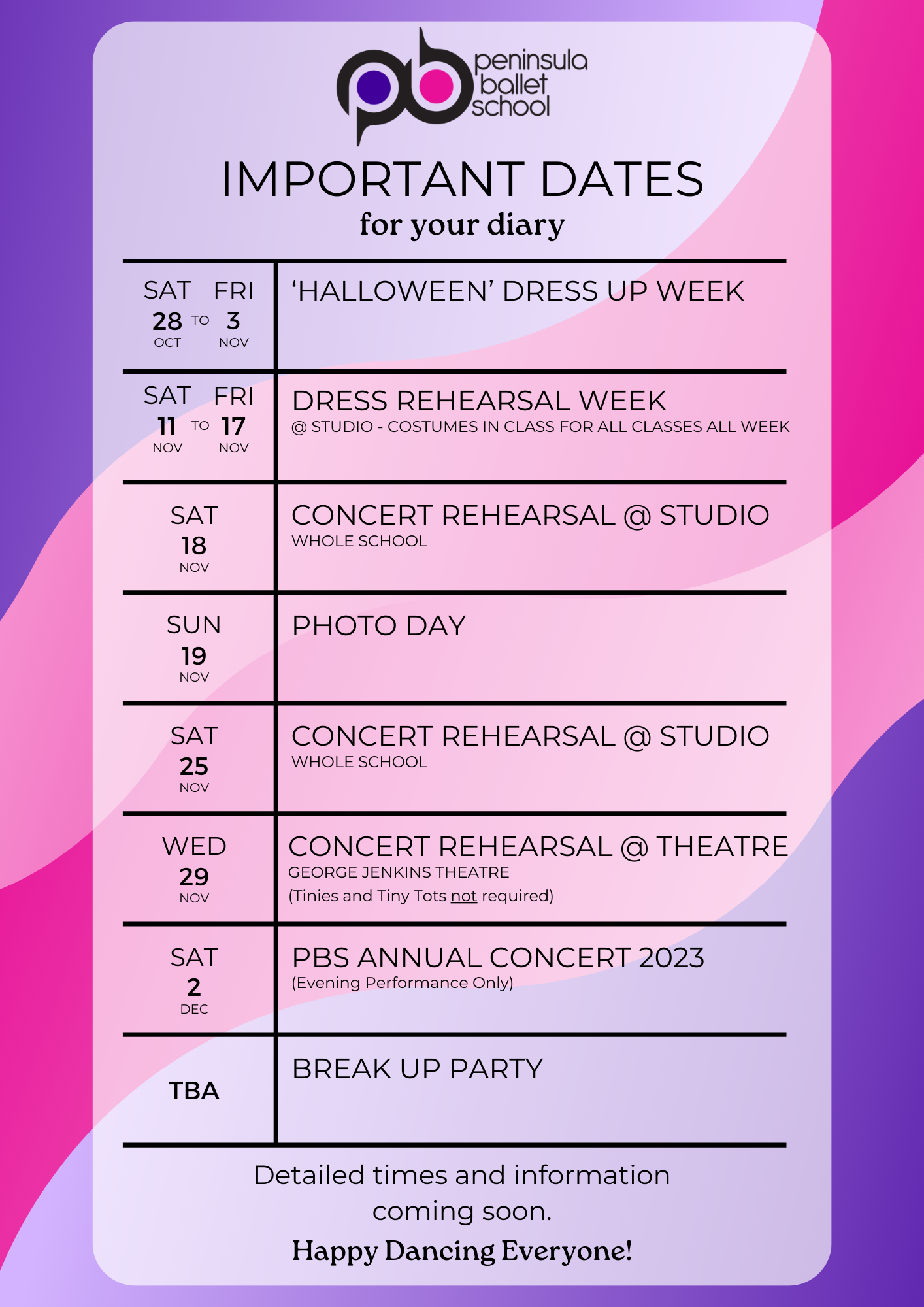 pbs-important-dates-for-your-diary-peninsula-ballet-school